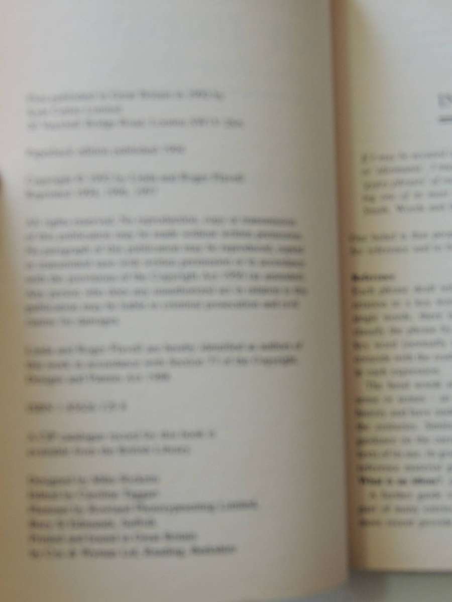 Dictionary Of Idioms And Their Origins- Linda & Roger Flavell