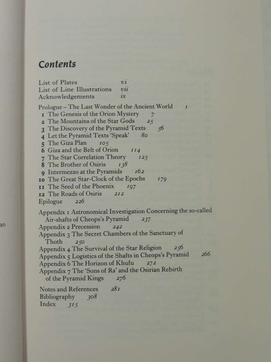 The Orion Mystery: Unlocking The Secrets Of The Pyramids - Robert Bauval & Adrian Gilbert