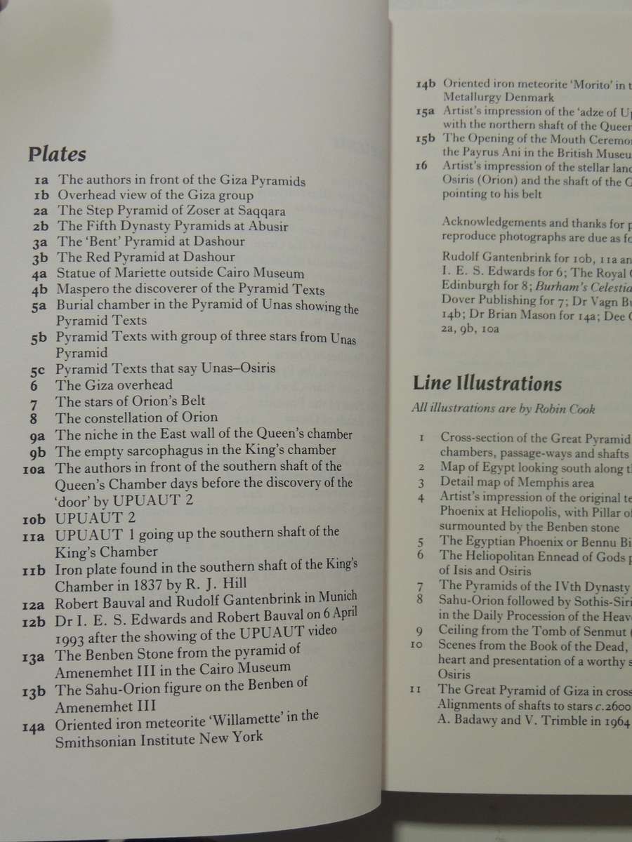 The Orion Mystery: Unlocking The Secrets Of The Pyramids - Robert Bauval & Adrian Gilbert