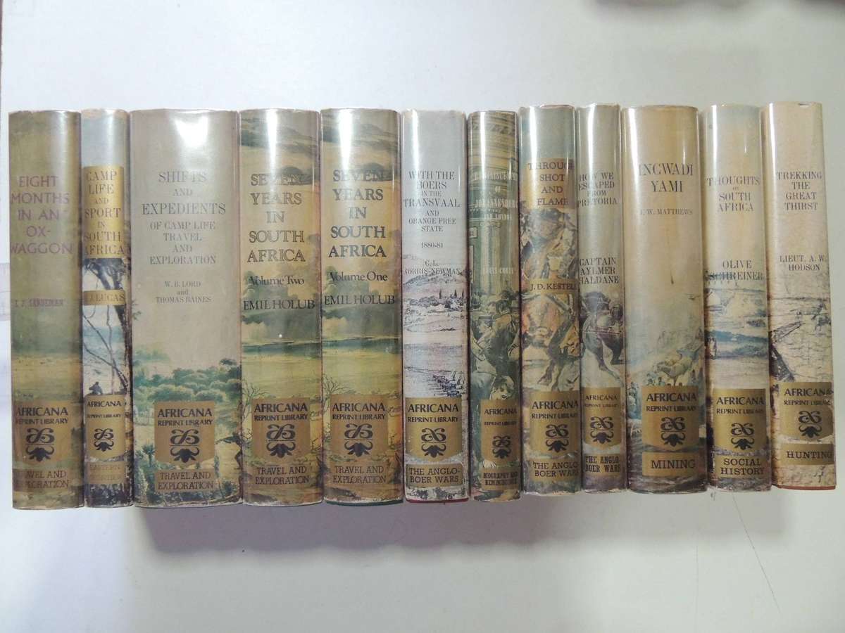 Africana Reprint Library. Complete Set of 12 Volumes.