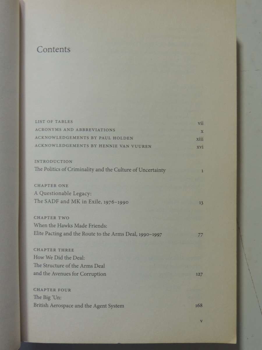 The Devil in the Detail, How the Arms Deal Changed Everything - Paul Holden, Hennie van Vuuren