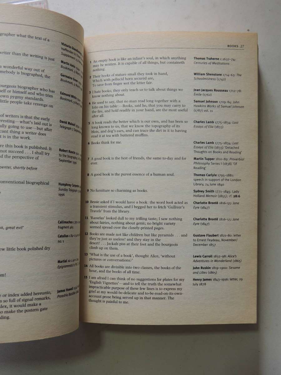 Oxford Dictionary Of Literary Quotations - Peter Kemp