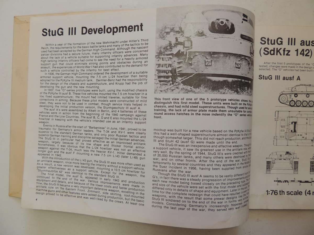 Squadron / Signal Publications Armor No.14: Sturmgeschutz III In Action - Bruce Culver