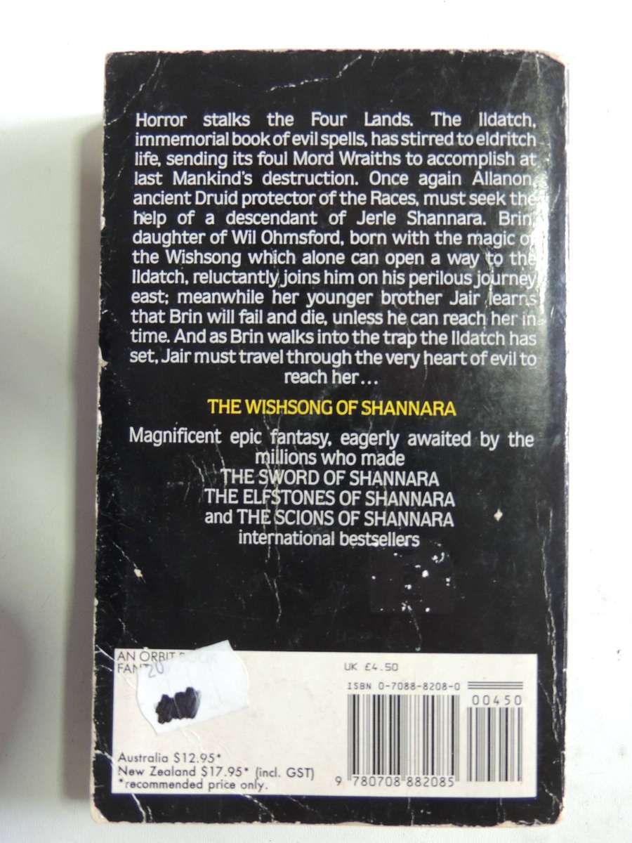The Wishsong Of Shannara - Terry Brooks