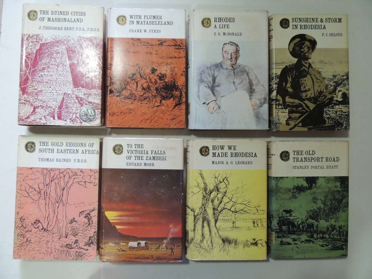 Rhodesiana Reprint Library Gold Series - Rare Complete Set of 36 Volumes