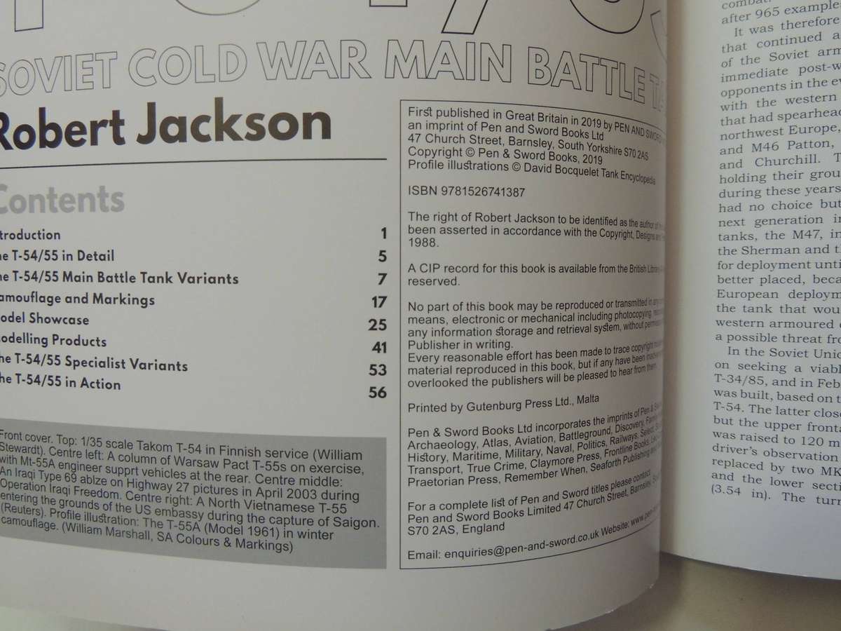 TankCraft 16: T-54/55 Soviet Cold War Main Battle Tank - Robert Jackson