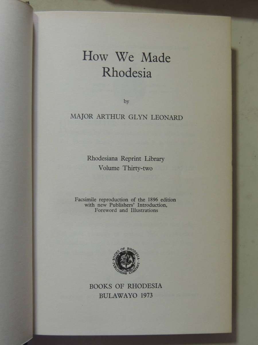 Rhodesiana Reprint Library Gold Series - Rare Complete Set of 36 Volumes