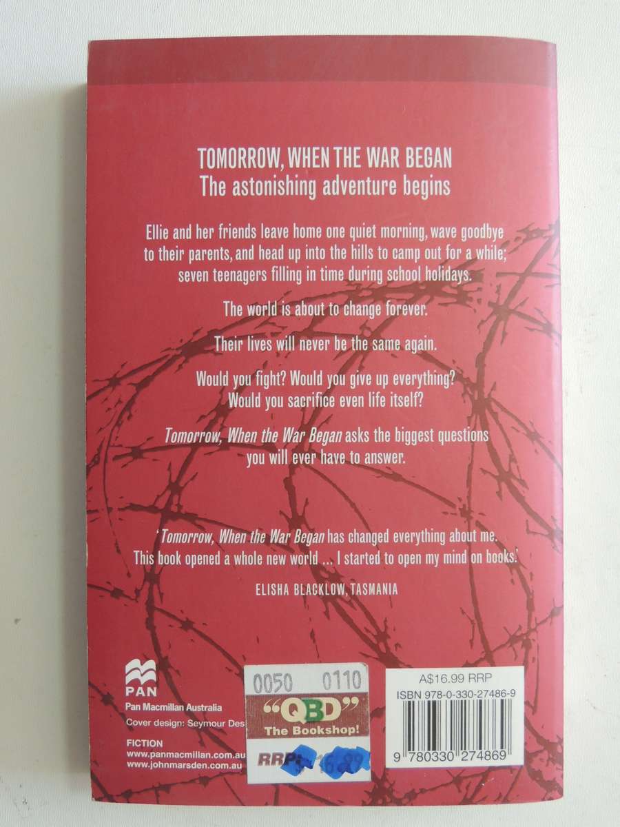 Tomorrow, When The War Began - John Marsden