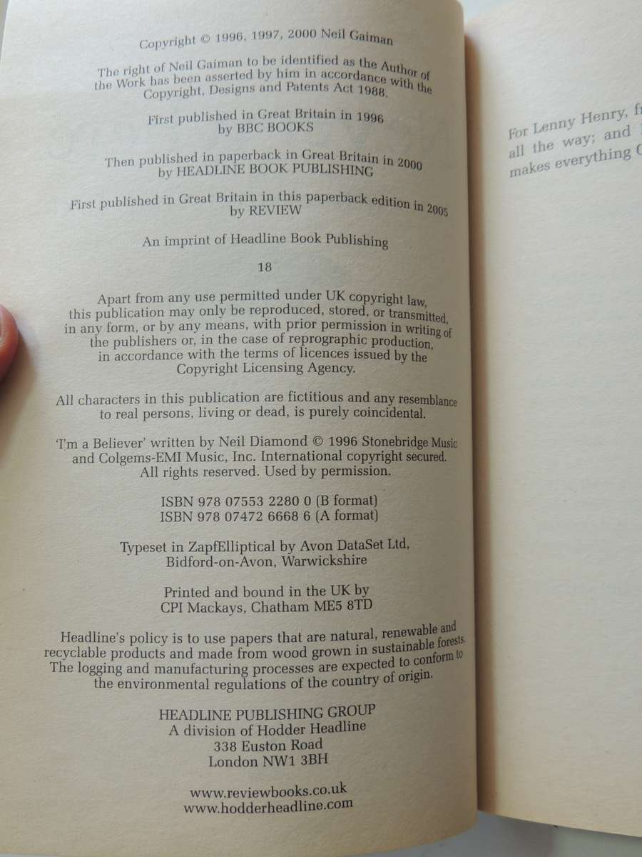 Neverwhere - Neil Gaiman