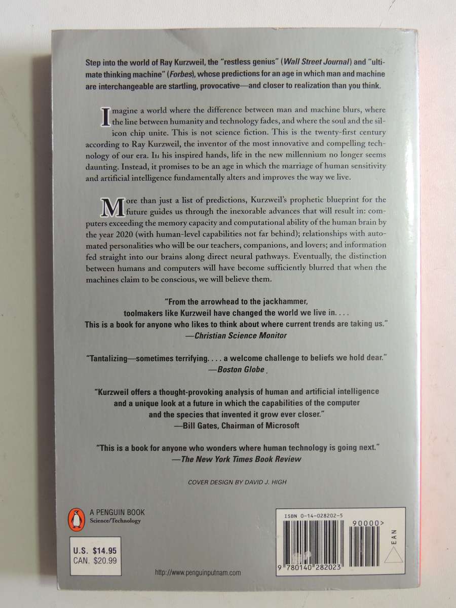 The Age Of Spiritual Machines: When Computers Exceed Human Intelligence - Ray Kurzwell