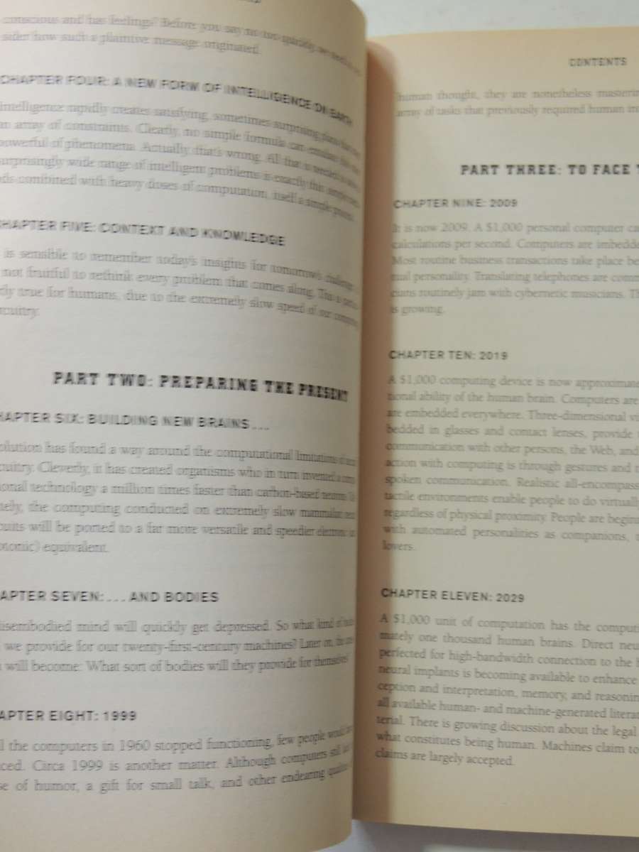The Age Of Spiritual Machines: When Computers Exceed Human Intelligence - Ray Kurzwell