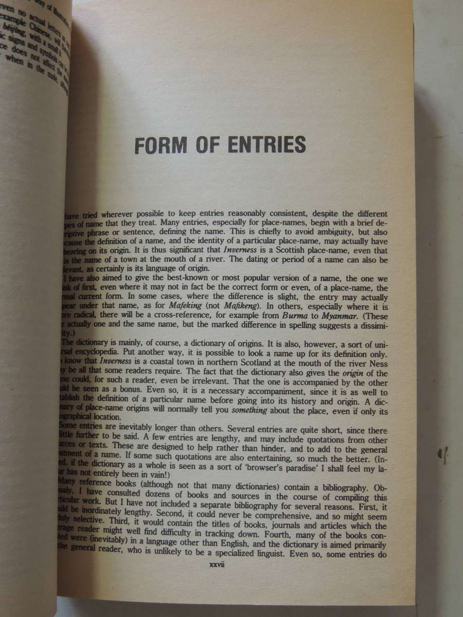 Brewer's Dictionary Of Names: People & Places & Things - Adrian Room