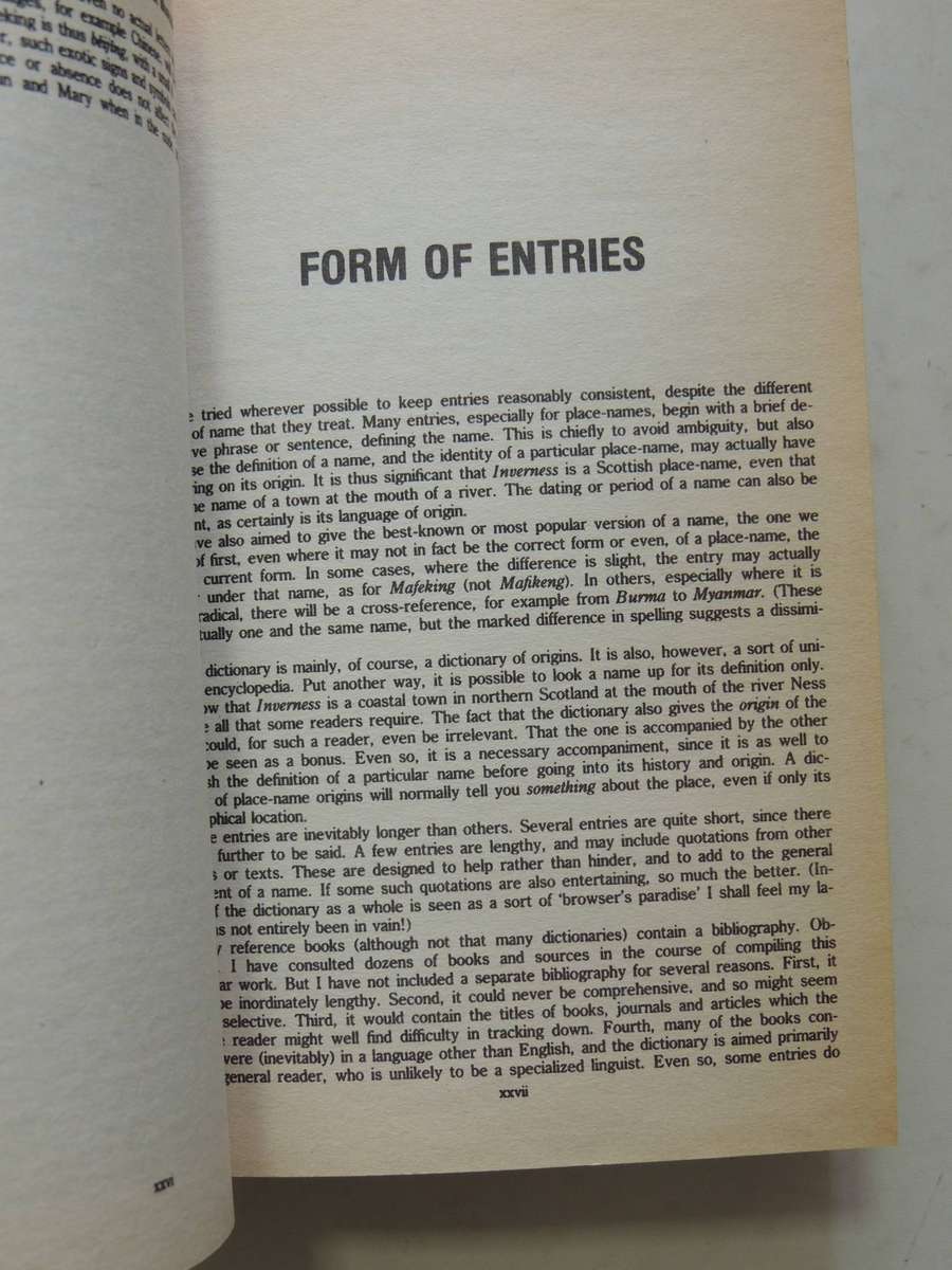 Brewer's Dictionary Of Names: People & Places & Things - Adrian Room