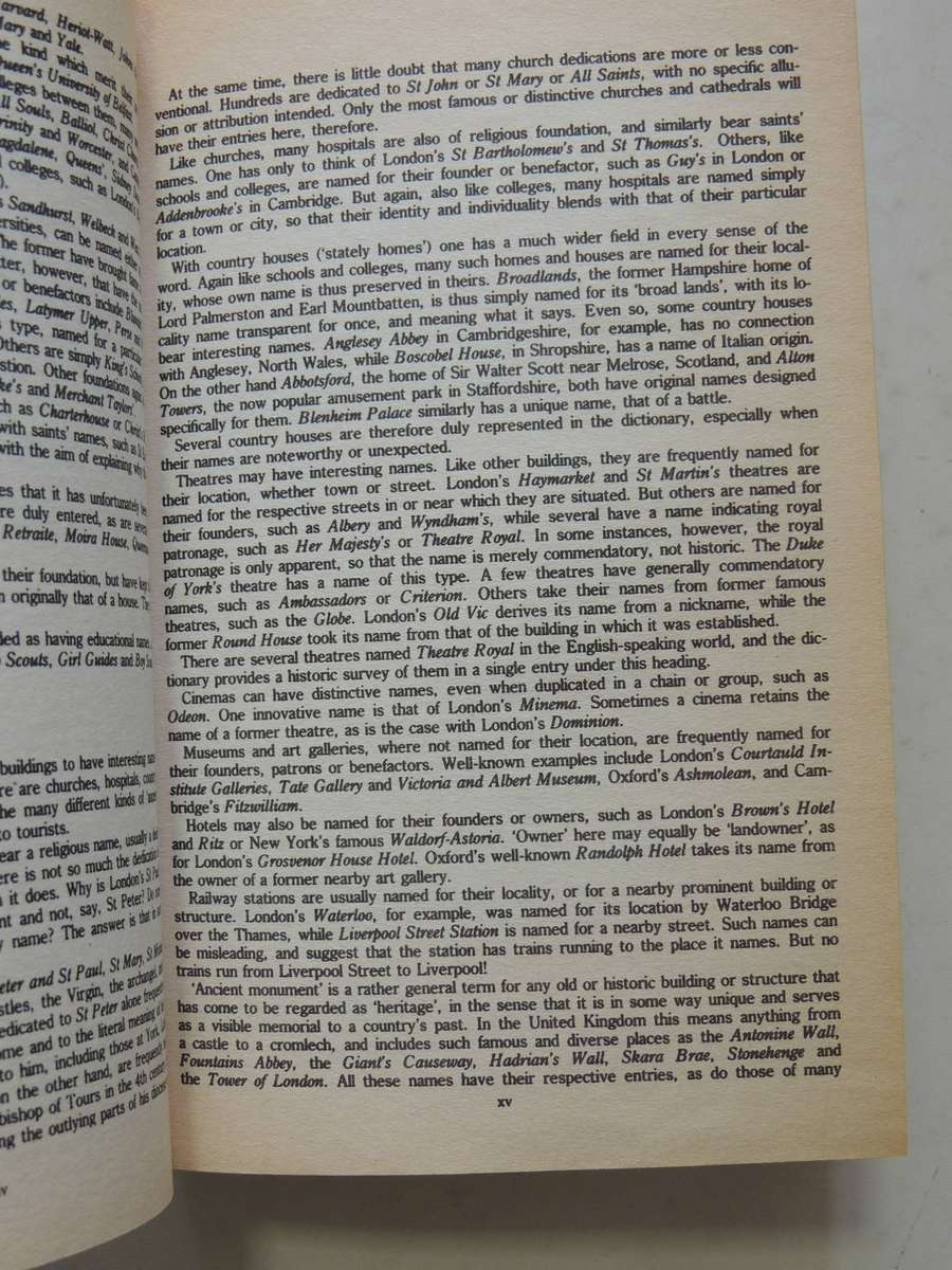 Brewer's Dictionary Of Names: People & Places & Things - Adrian Room