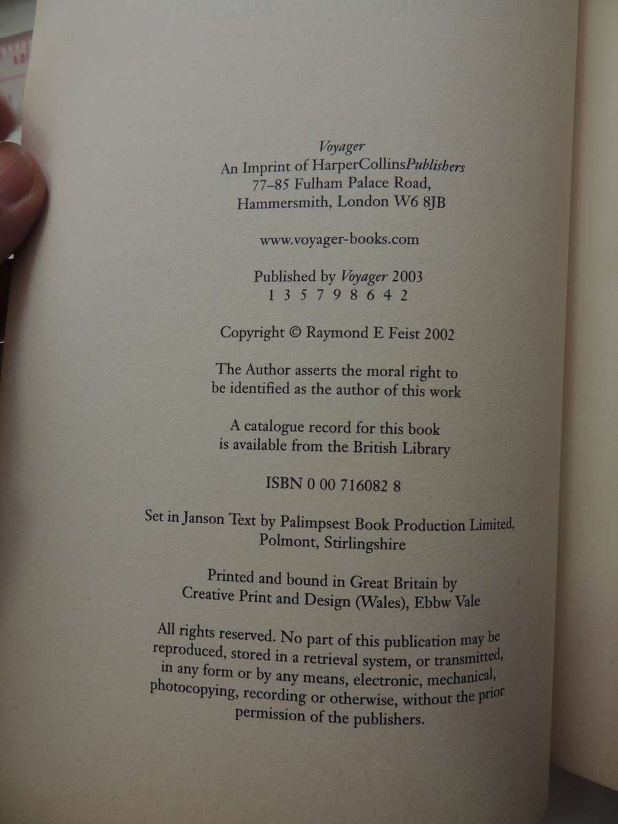 Talon of the Silver Hawk - Conclave of Shadows Book 1 - Raymond E Feist