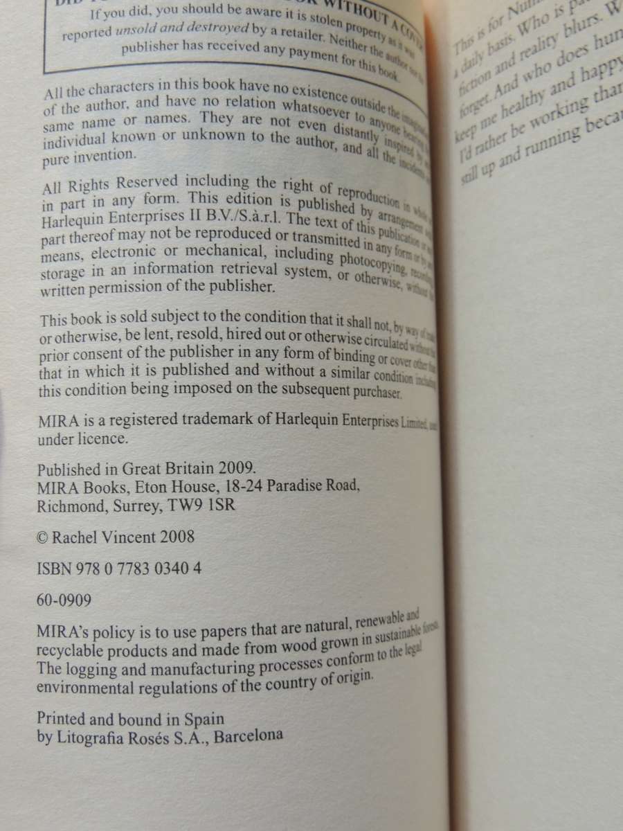 Rogue: Shifter Series Book 2 - Rachel Vincent