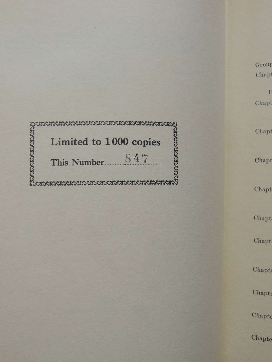 Long Long Ago - R.C. Samuelson   Facsimile Limited Reproduction Of 1929 Edition   847/1000