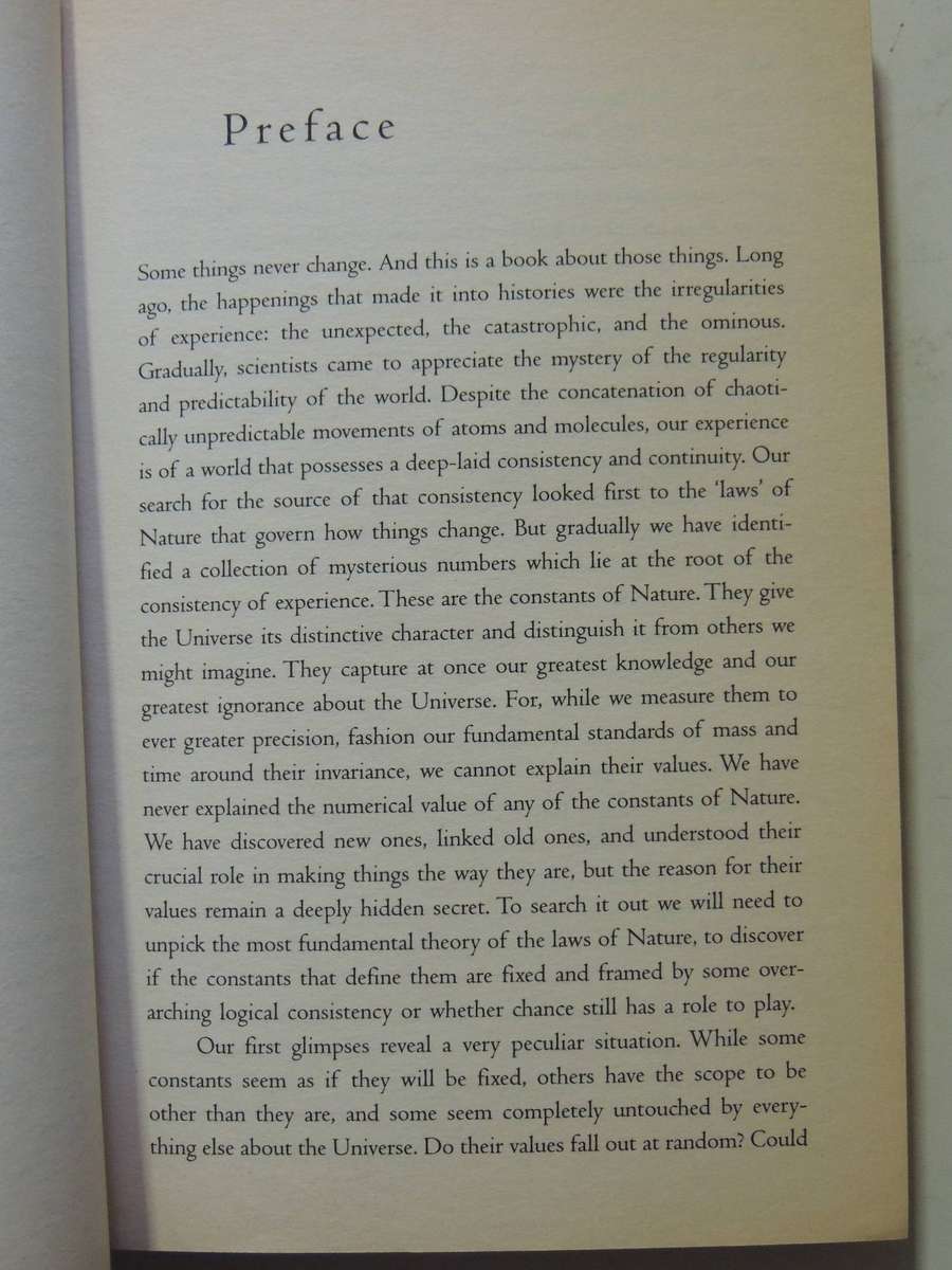 The Constants Of Nature: From The Alpha To Omega- John D. Barrow