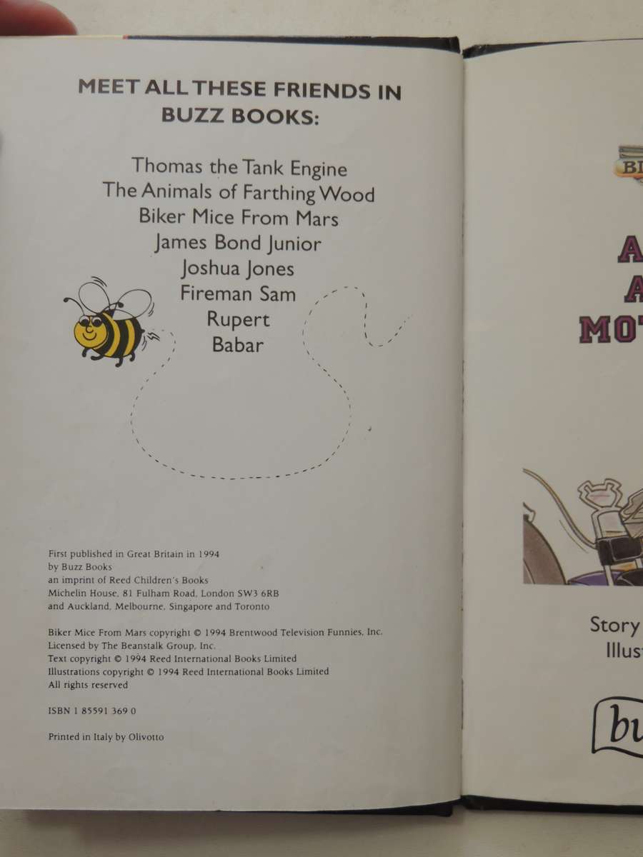 Biker Mice From Mars: A Mouse And His Motorcycle - Norman Redfern