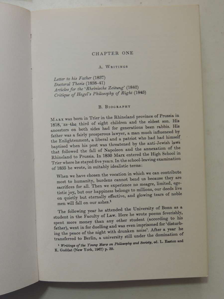 The Thought Of Karl Marx 2nd Edition - David McLellan