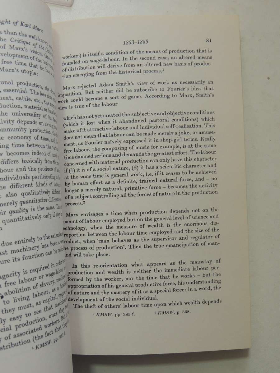 The Thought Of Karl Marx 2nd Edition - David McLellan