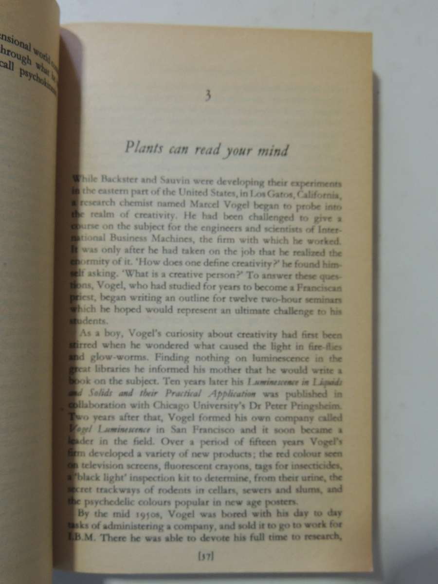 The Secret Life Of Plants - Peter Tompkins & Christopher