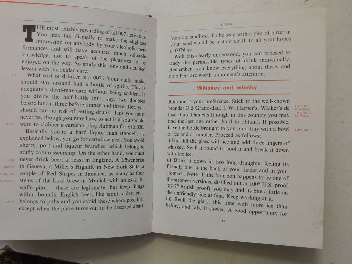 The Book Of Bond Or Every Man His Own 007 (As Is - The Back Of The Reversible Dust Jacket Has Been B