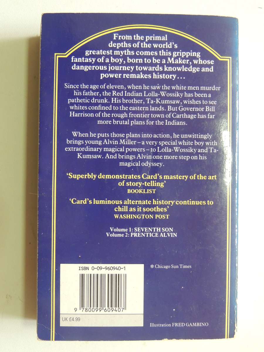 Red Prophet - The Tales of  Alvin Maker Vol 2 - Orson Scott Card