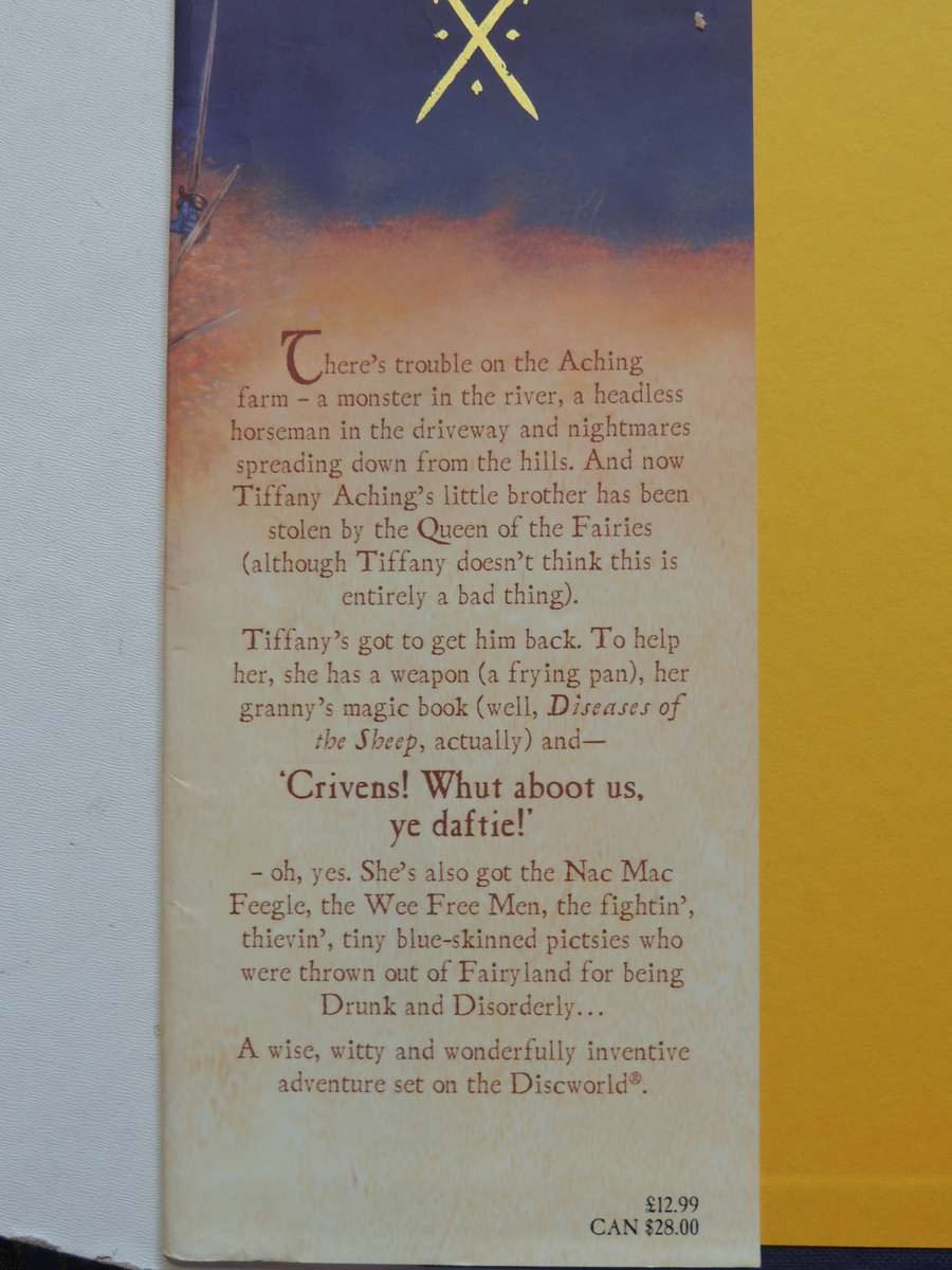 The Wee Free Men - Terry Pratchett   - A Discworld Novel First Edition 2003