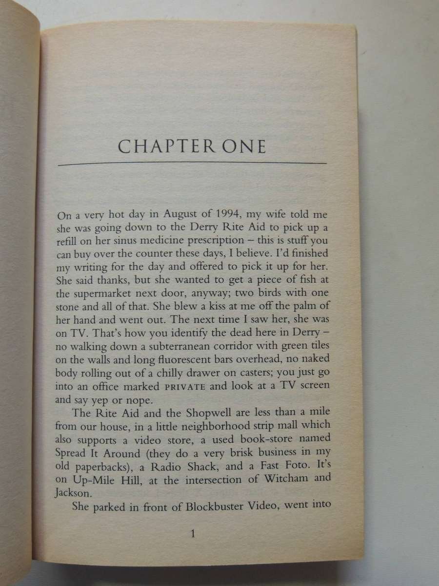 Bag of Bones- Stephen King