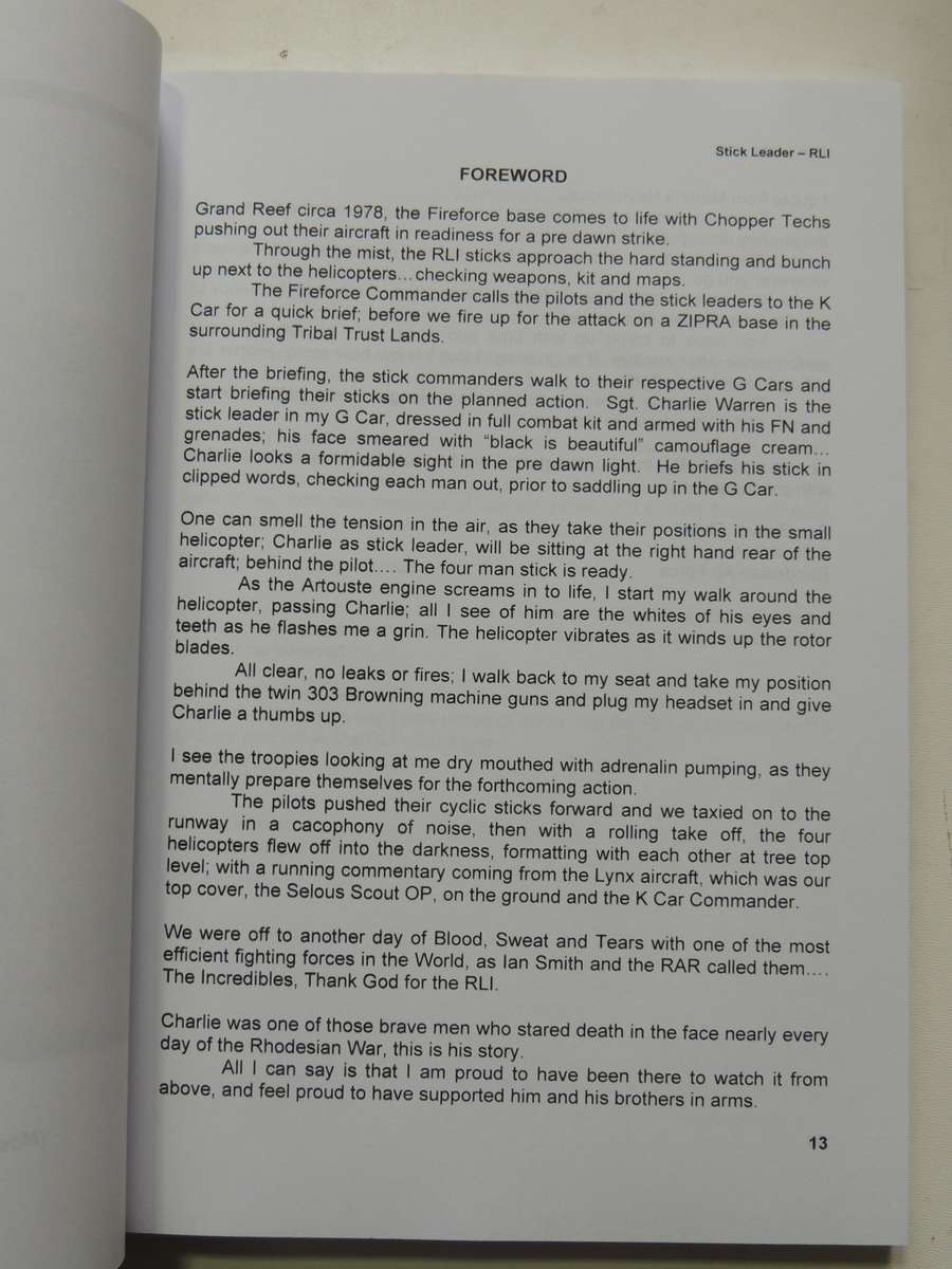 Stick Leader - 2nd Revised Edition (Signed)  Charlie Warren