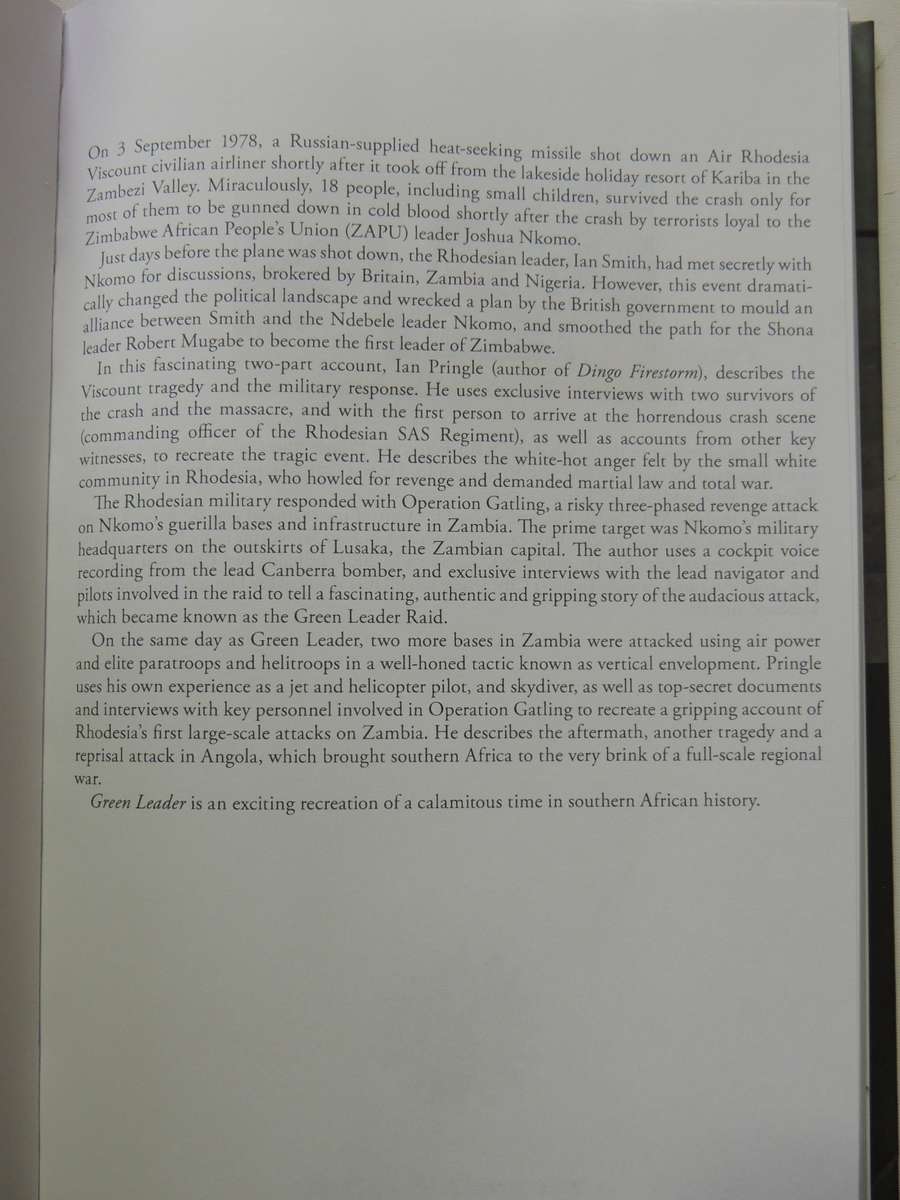 Green Leader - Operation Gatling  Ian Pringle