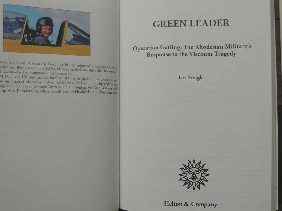Green Leader - Operation Gatling  Ian Pringle