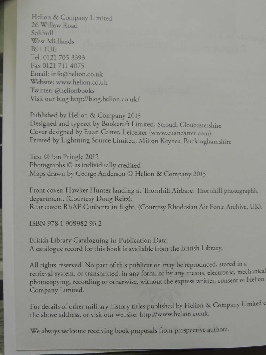 Green Leader - Operation Gatling  Ian Pringle