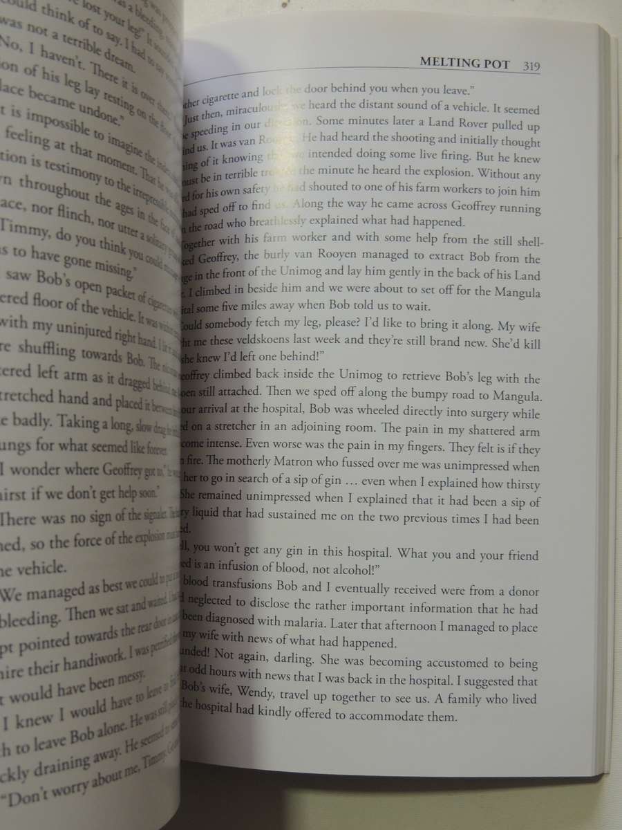 Threes Sips Of Gin:Dominating The Battlespace With Rhodesia's Elite Selous Scouts (Inscribed) T  Bax