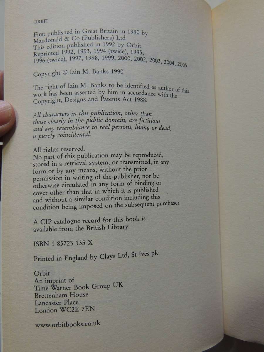 Use Of Weapons - Iain M. Banks