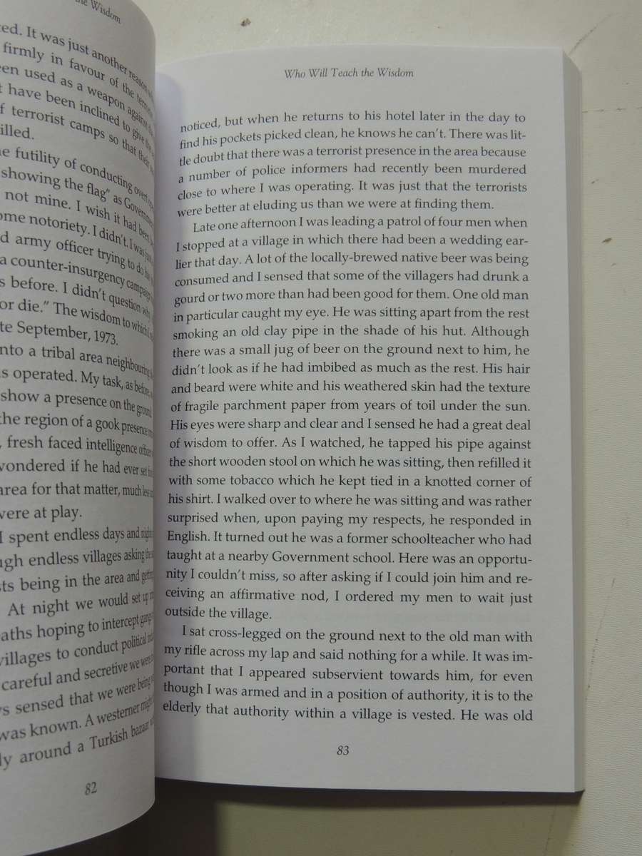 Who Will Teach The Wisdom - Living With The Tribes (Inscribed) Timothy G. Bax