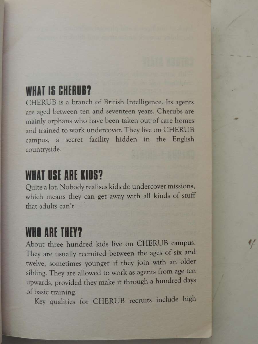 Cherub Series 2 No. 1: People's Republic - Robert Muchamore