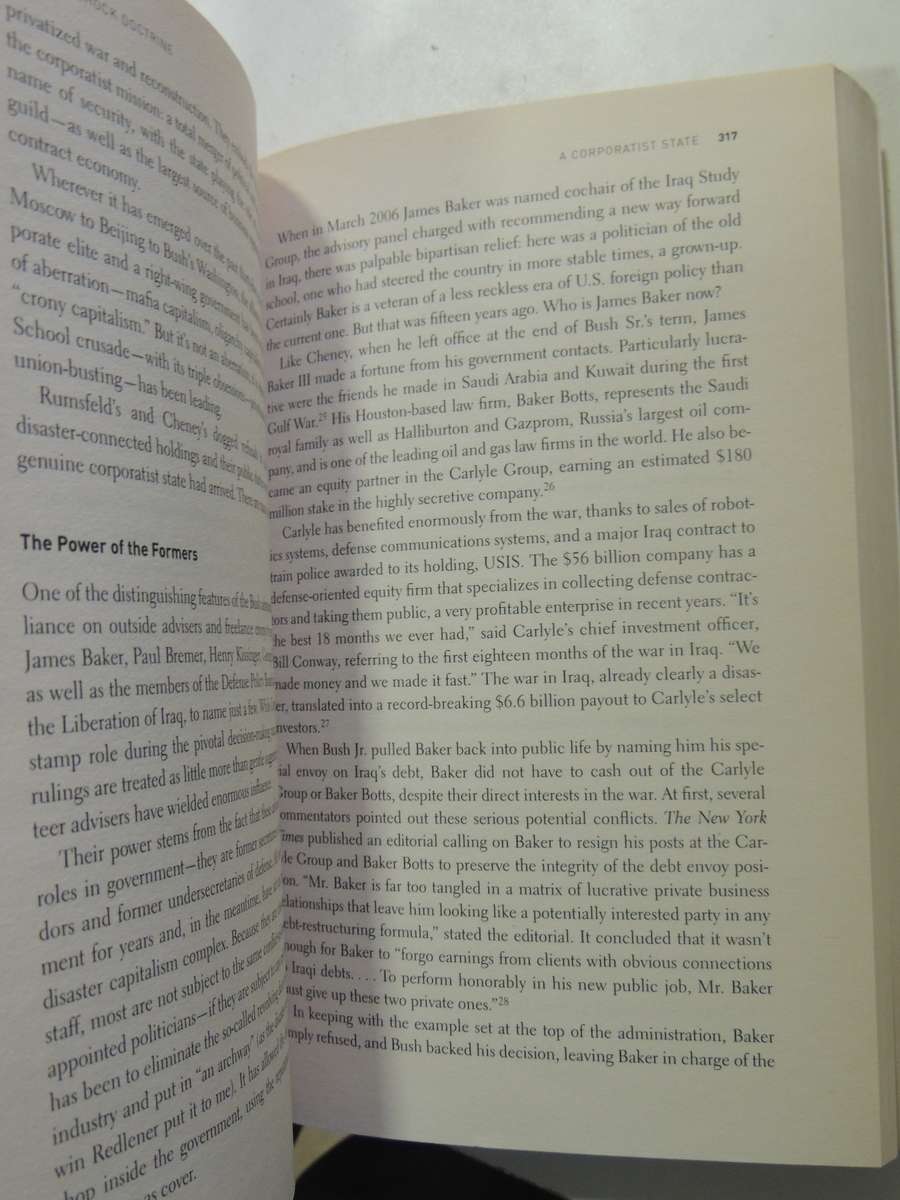 The Shock Doctrine: The Rise Of Disaster Capitalism - Naomi Klein