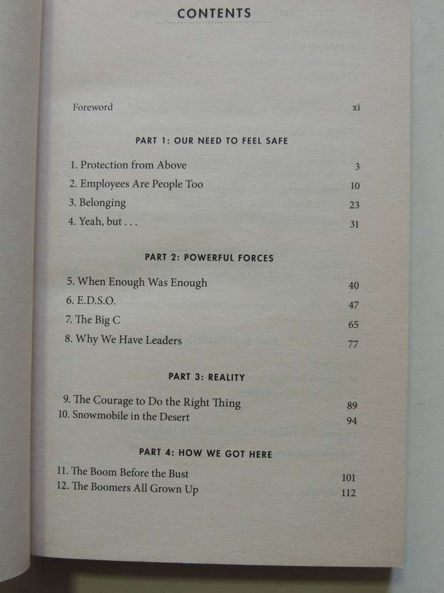 Leaders Eat Last: Why Some Teams Pull Together And Other's Don't-  Simon Sinek