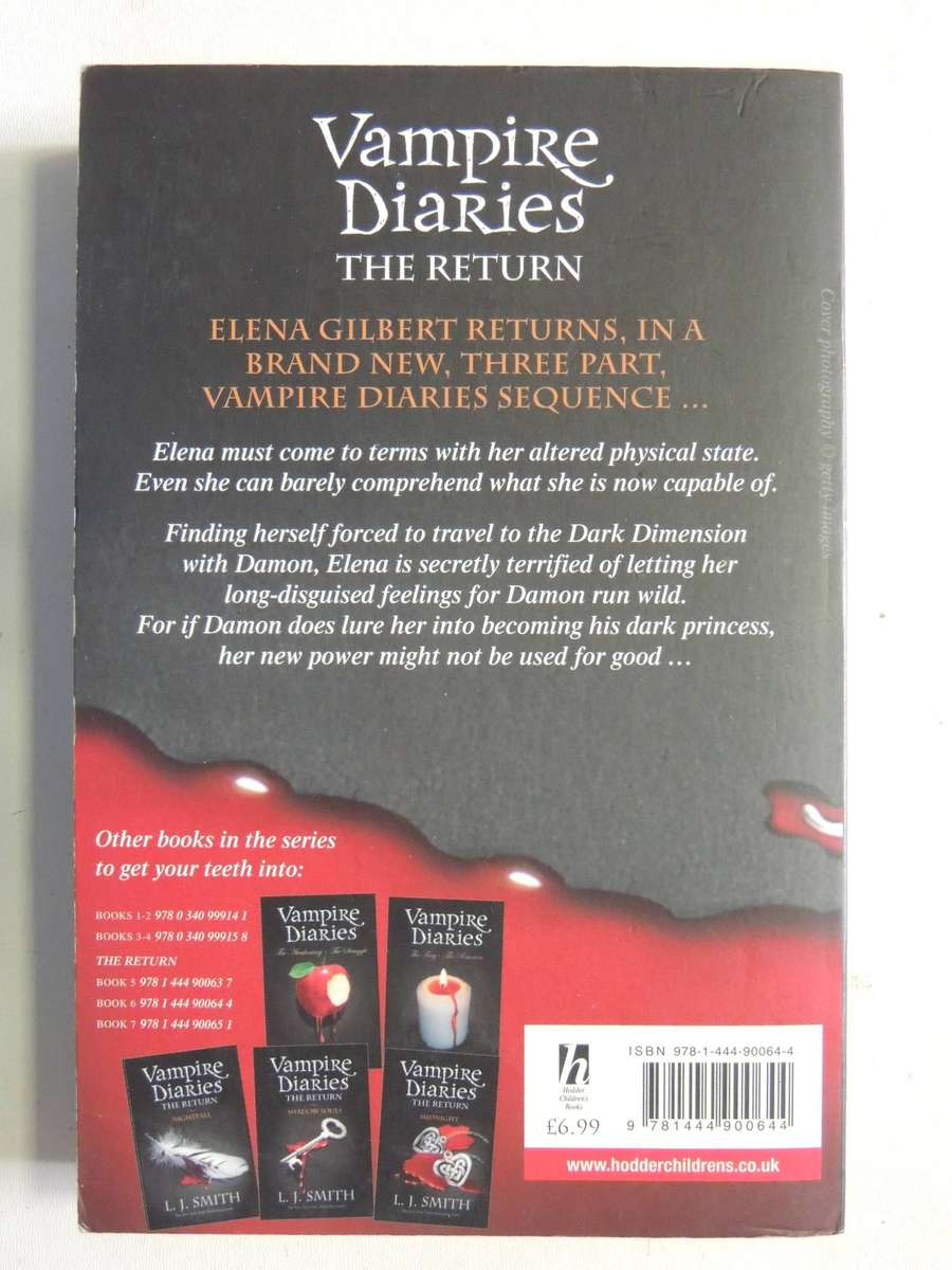 Vampire Diaries Book 6 The Return: Shadow Souls  -  L.J. Smith
