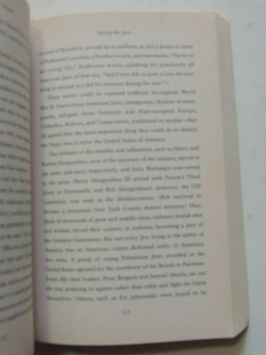 Saving The Jews: Franklin D. Roosevelt And The Holocaust -  Robert N. Rosen