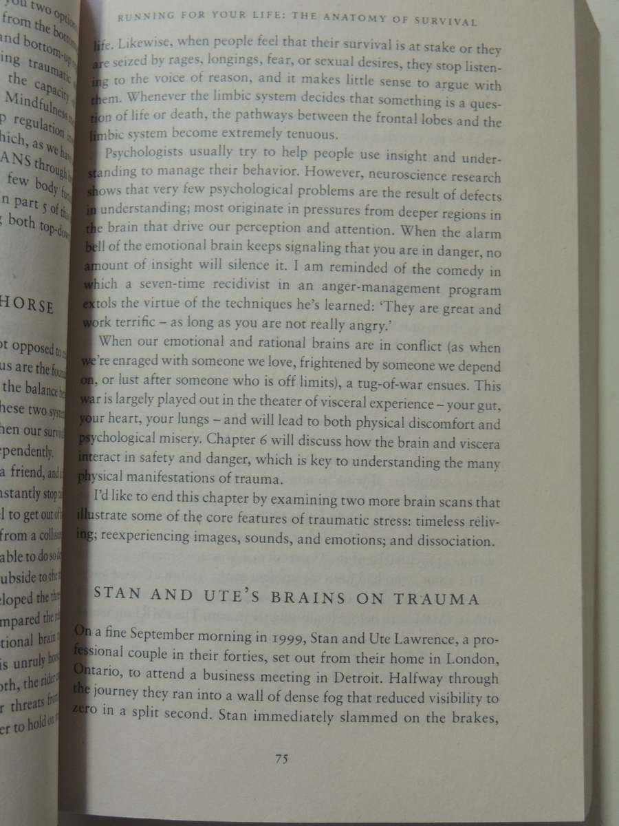 The Body Keeps the Score, Mind, Brain & Body in the Transformation of Trauma - Bessel van der Kolk
