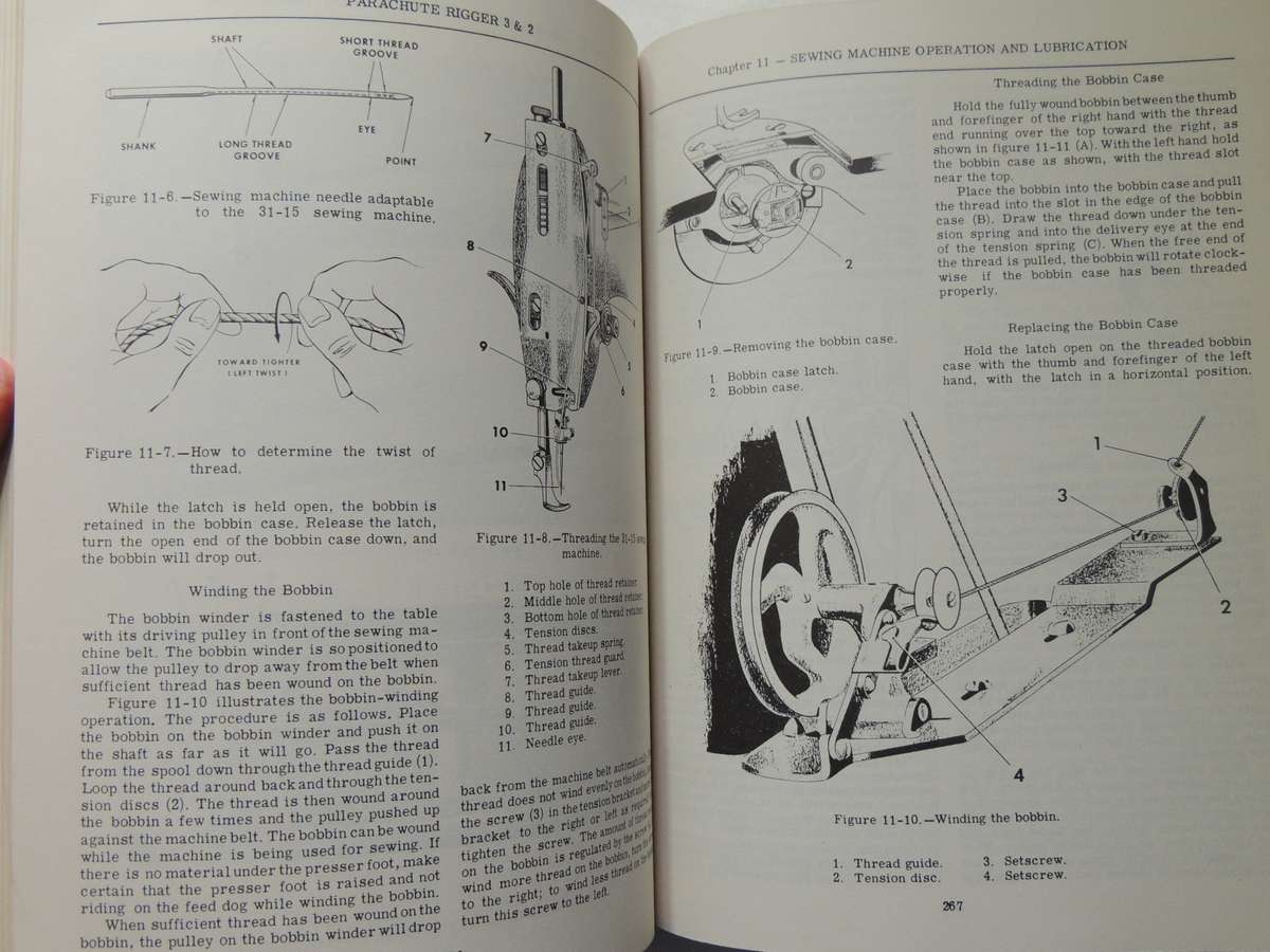 Parachute Rigger 3 & 2 Bureau Of Naval Personnel