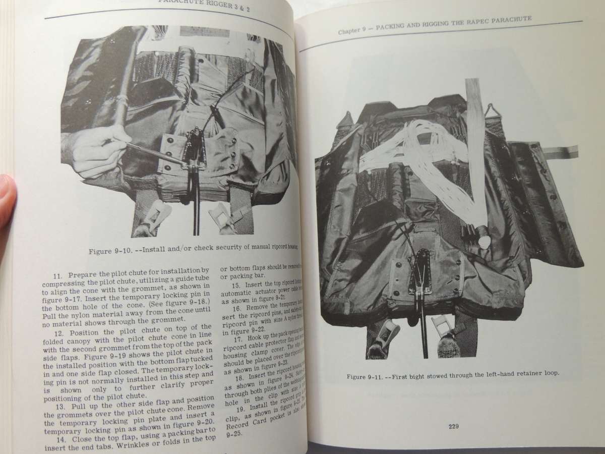 Parachute Rigger 3 & 2 Bureau Of Naval Personnel