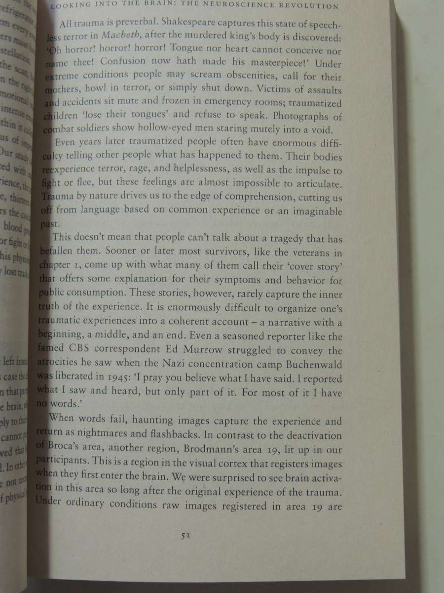 The Body Keeps the Score, Mind, Brain & Body in the Transformation of Trauma - Bessel van der Kolk