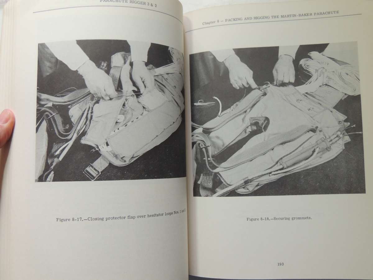 Parachute Rigger 3 & 2 Bureau Of Naval Personnel