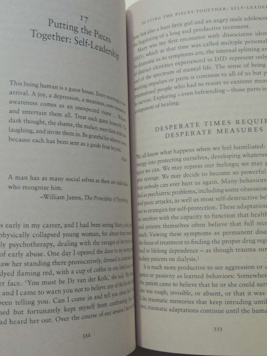 The Body Keeps the Score, Mind, Brain & Body in the Transformation of Trauma - Bessel van der Kolk