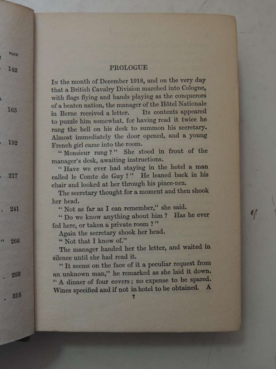 Bull-Dog Drummond  -  "Sapper" Cyril McNeile     1st Edition 1920