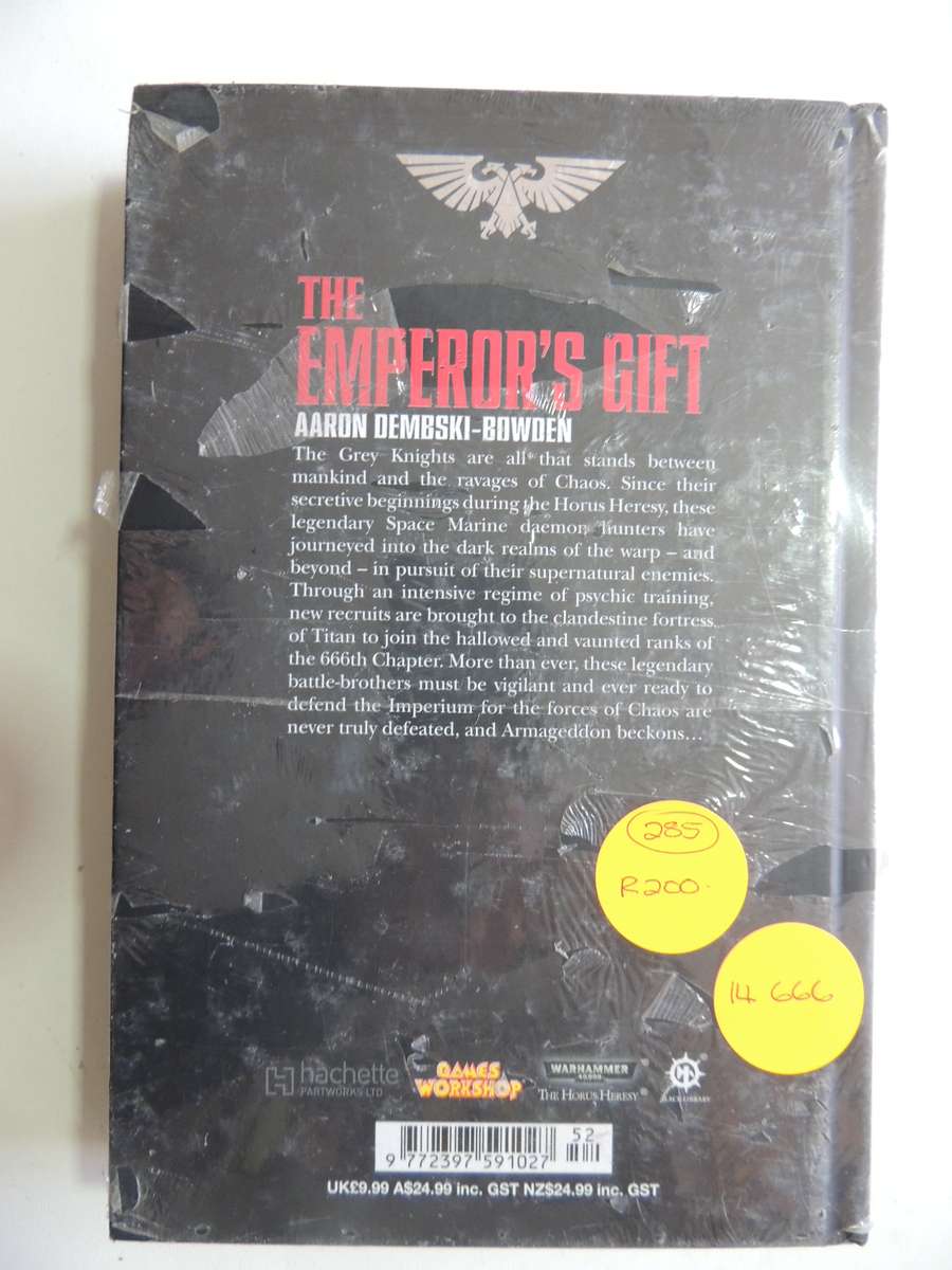 The Emperor's Gift -  Warhammer 40 000 Legends Collection (Issue 52  Vol 60)- Aaron Dembski-Bowden